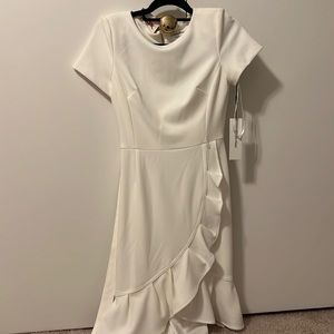Calvin Klein white dress NWT